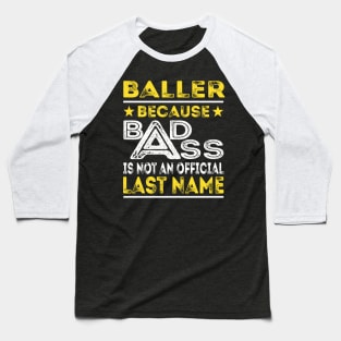 BALLER Baseball T-Shirt